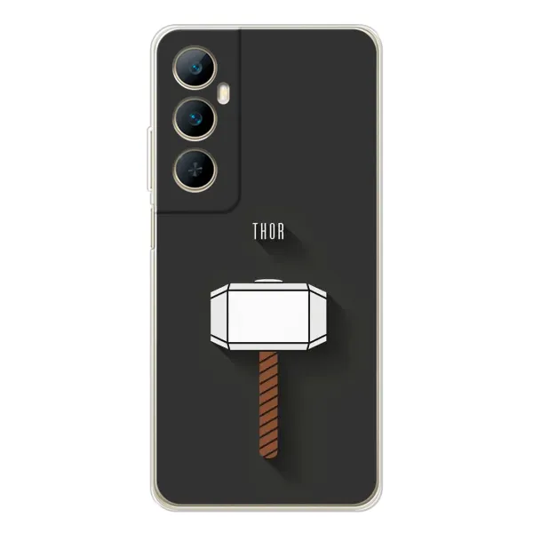 Чехол с рисунком «Молот Тора» для Realme C76