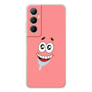 Чехлы с Патриком на Realme C76 (Мордочка Патрика)