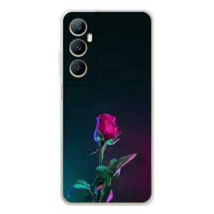 Чохли з принтом Троянд для Realme C76 (Нічна троянда)