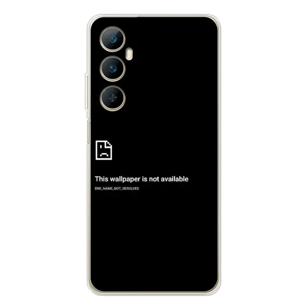 Чехол с рисунком «Ошибка» для Realme C76 Чехол с рисунком «Ошибка» для Realme C76