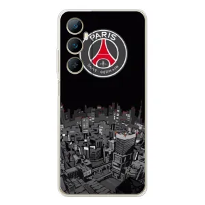 Силиконовые Чехлы принт Футбол на Realme C76 (PSG)