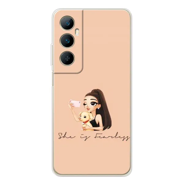 Чехол с рисунком «С собакой» для Realme C76 Чехол с рисунком «С собакой» для Realme C76