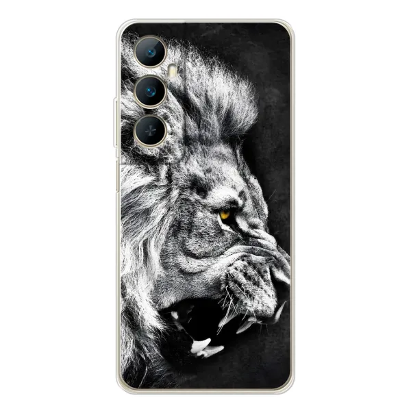 Чехол с рисунком «Злой ЛЕВ» для Realme C76