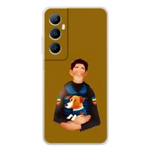 Чехол с принтом для Realme C76 (ЗСУ Патрон)