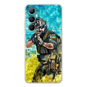 ЗСУ Чехлы (TPU) для Realme C76 (ЗСУ Воин)
