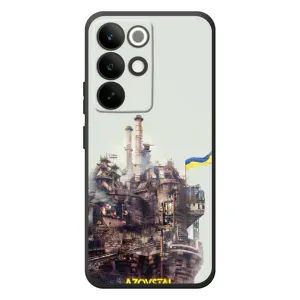 Чехлы на военную тематику для RealMe C85 Pro (Азовсталь)