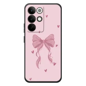 Чохол банти для RealMe C85 Pro (Бант на рожевому)