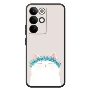 Чохол на тематику: Коти для Realme C85 Pro (Білий котик)