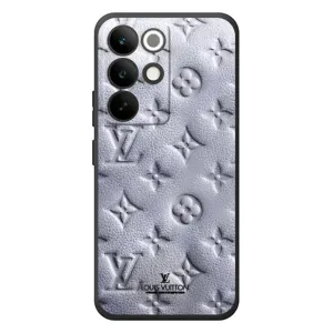 Текстурний Чохол Louis Vuitton для РеалМе C85 Про (Білий ЛВ)