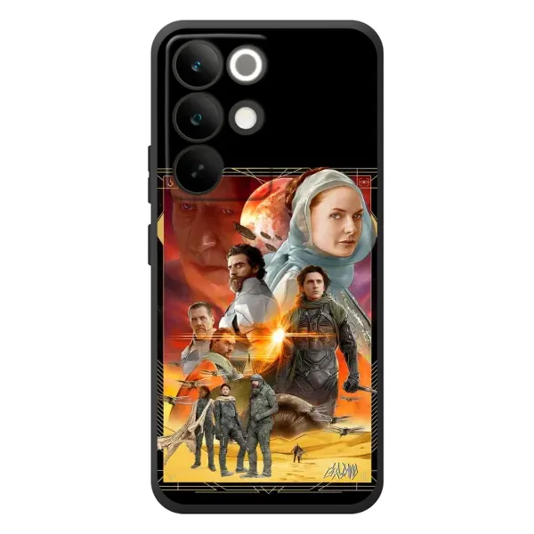 Чехол с рисунком «Д Ю Н А» для Realme C85 Pro
