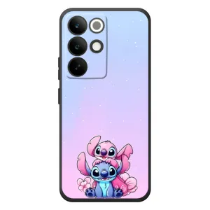 Чехол с рисунком Стич для Realme C85 Pro (Энджл и Стич)
