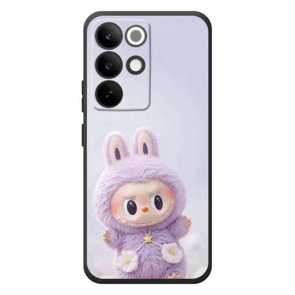 Чехол с рисунком «Фиолетовый Лабубу» для Realme C85 Pro Чехол с рисунком «Фиолетовый Лабубу» для Realme C85 Pro