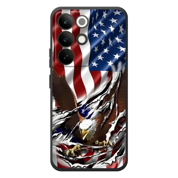 Чехол с рисунком «Флаг USA» для Realme C85 Pro Чехол с рисунком «Флаг USA» для Realme C85 Pro