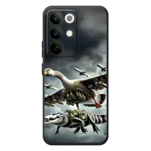 Чохол з мемами траралело тралала для RealMe C85 Pro (Гусіні і крокоділо)