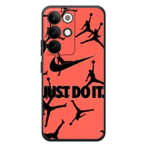 Силіконовый Чохол Nike Air Jordan на РеалМе C85 Про (Just Do It)