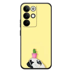 Бампер для RealMe C85 Pro з картинкою "Песики" (Кактус на голові)