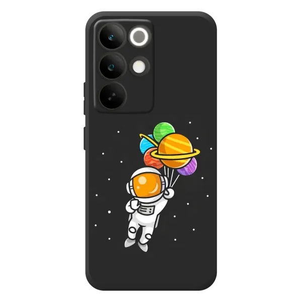 Чехол с рисунком «Космонавт с шариками» для Realme C85 Pro Чехол с рисунком «Космонавт с шариками» для Realme C85 Pro
