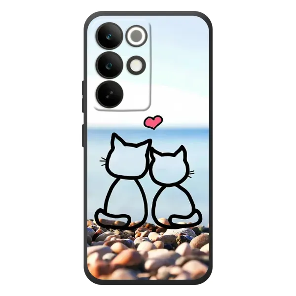 Чехол с рисунком «Котейки» для Realme C85 Pro Чехол с рисунком «Котейки» для Realme C85 Pro