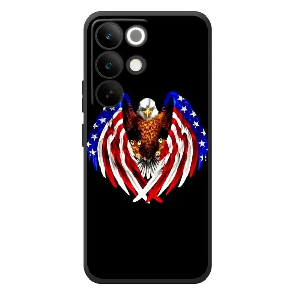 Чехол с рисунком «Крылья США» для Realme C85 Pro Чехол с рисунком «Крылья США» для Realme C85 Pro