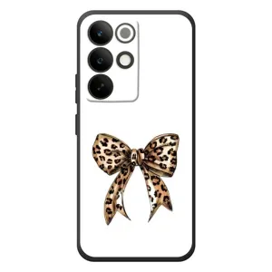 Чохол банти для RealMe C85 Pro (Леопардовий бант)