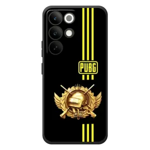 Чехол (TPU) с картинкой "Лого Пабг" на Реалми C85 Про (Лого PUPG)
