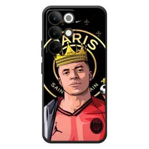 Чехол (TPU) с Футболистом на RealMe C85 Pro (Mbappe King)