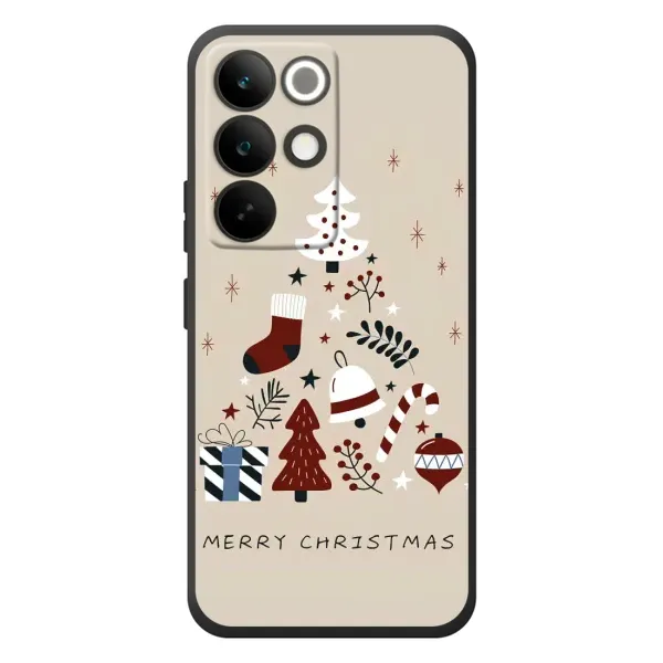 Чехол с рисунком «Merry Christmas» для Realme C85 Pro