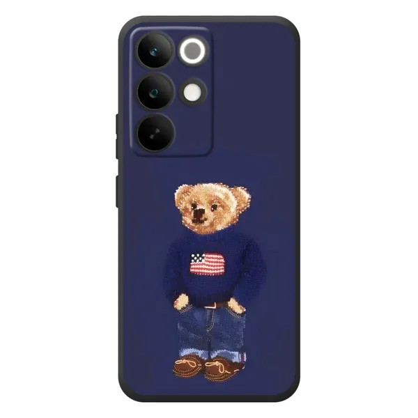 Чехол с рисунком «Мишка USA» для Realme C85 Pro