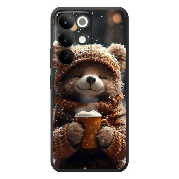 Чехол с рисунком «Медвежонок с кофе» для Realme C85 Pro Чехол с рисунком «Медвежонок с кофе» для Realme C85 Pro