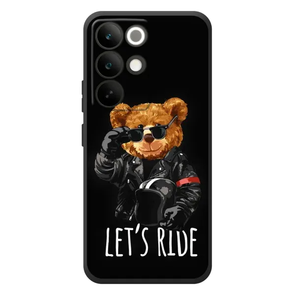 Чехол с рисунком «Модный Мишка» для Realme C85 Pro