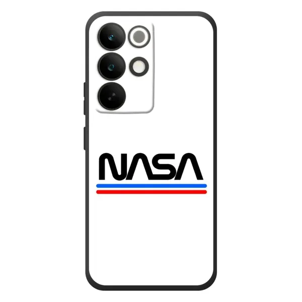 Чехол с рисунком «NASA на белом фоне» для Realme C85 Pro Чехол с рисунком «NASA на белом фоне» для Realme C85 Pro