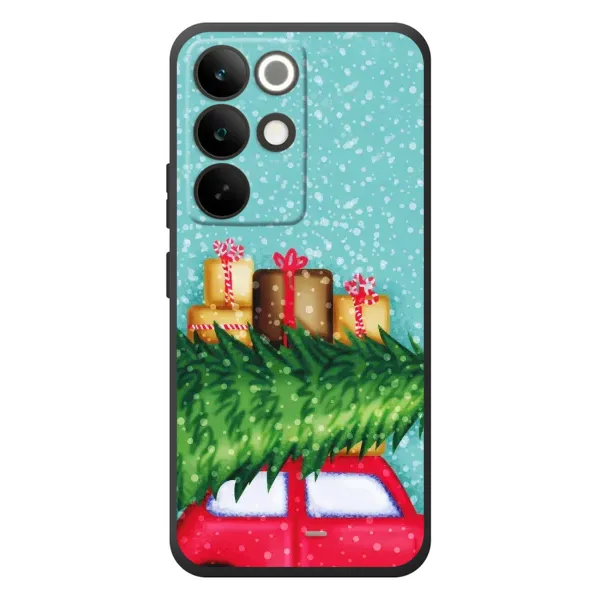 Чехол с рисунком «Новогодние подарки» для Realme C85 Pro