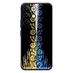 Силиконовый Чехол на RealMe C85 Pro (Патриотическая вышиванка)