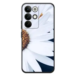 Чохол з ромашками на RealMe C85 Pro (Пів ромашки)