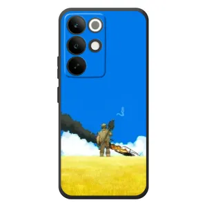 Чехлы на военную тематику для RealMe C85 Pro (Попадание)