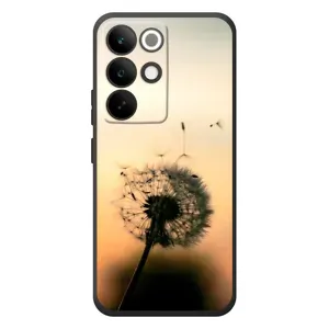 Силиконовый Чехол с одуванчиками на RealMe C85 Pro (Роздумаханый одуванчик)