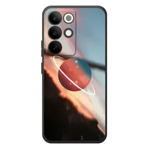 Чохол (ТПУ) з планетами на RealMe C85 Pro (Сатурн)