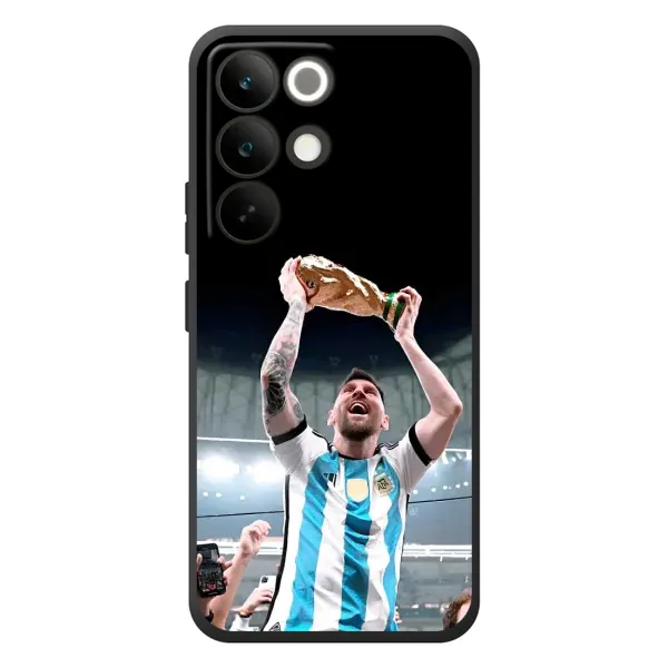 Чехол с рисунком «Счастливый Месси» для Realme C85 Pro Чехол с рисунком «Счастливый Месси» для Realme C85 Pro