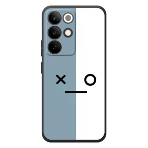 Силиконовые Чехлы (смешные стикеры) для RealMe C85 Pro (Серо-белый)