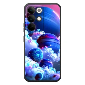 Чохли КОСМОС на RealMe C85 Pro (Сині планети)