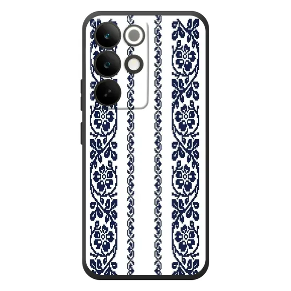 Чехол с рисунком «Синяя вышиванка» для Realme C85 Pro Чехол с рисунком «Синяя вышиванка» для Realme C85 Pro