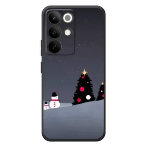 Чехлы на Новый Год RealMe C85 Pro (Снеговички)