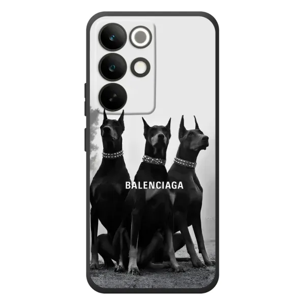 Чехол с рисунком «Три добермана» для Realme C85 Pro
