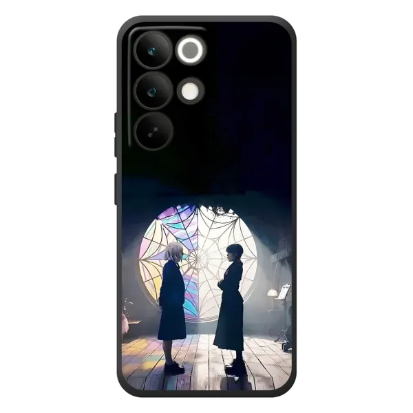 Чехол с рисунком «Уэнсдей и Энди» для Realme C85 Pro Чехол с рисунком «Уэнсдей и Энди» для Realme C85 Pro