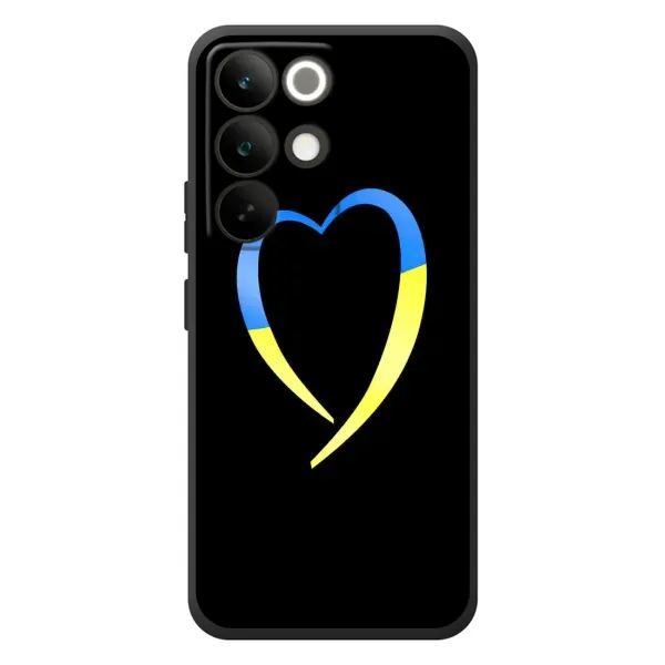 Чехол с рисунком «Украинское сердце» для Realme C85 Pro