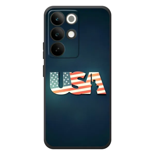 Чехол с рисунком «USA» для Realme C85 Pro Чехол с рисунком «USA» для Realme C85 Pro