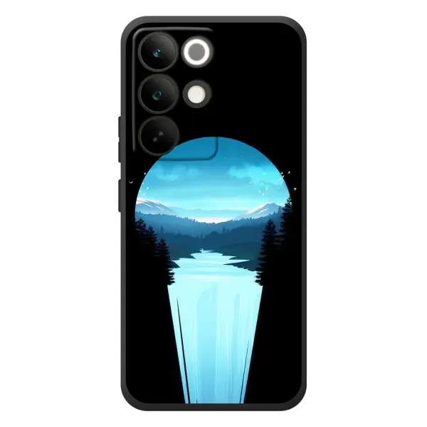 Чехол с рисунком «Синий Водопад» для Realme C85 Pro Чехол с рисунком «Синий Водопад» для Realme C85 Pro