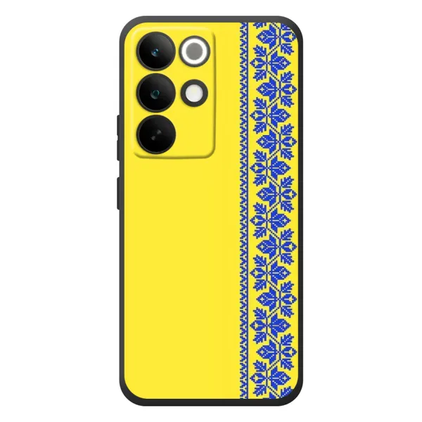 Чехол с рисунком «Вышиванка на желтом» для Realme C85 Pro Чехол с рисунком «Вышиванка на желтом» для Realme C85 Pro