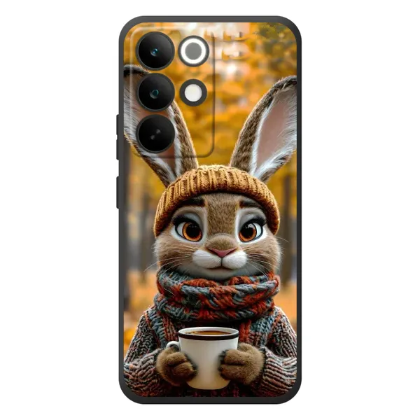 Чехол с рисунком «Зайчик с кофе» для Realme C85 Pro Чехол с рисунком «Зайчик с кофе» для Realme C85 Pro