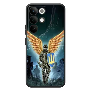 Патріотичний Чохол для RealMe C85 Pro (ЗСУ з крильми)